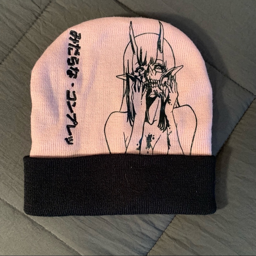 Lewd Complex anime girl beanie